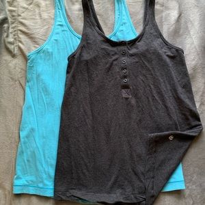 Lululemon tank charcoal